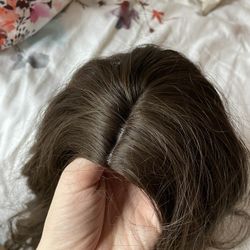 Dark Brown Long Curly Hair Wig