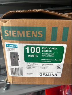 Siemens GF323NR 100A General Duty Safety Switch