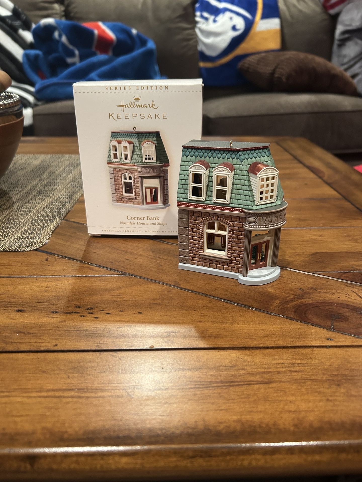 Hallmark Corner Bank Ornament
