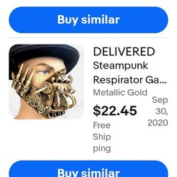 Steampunk Respirator Mask