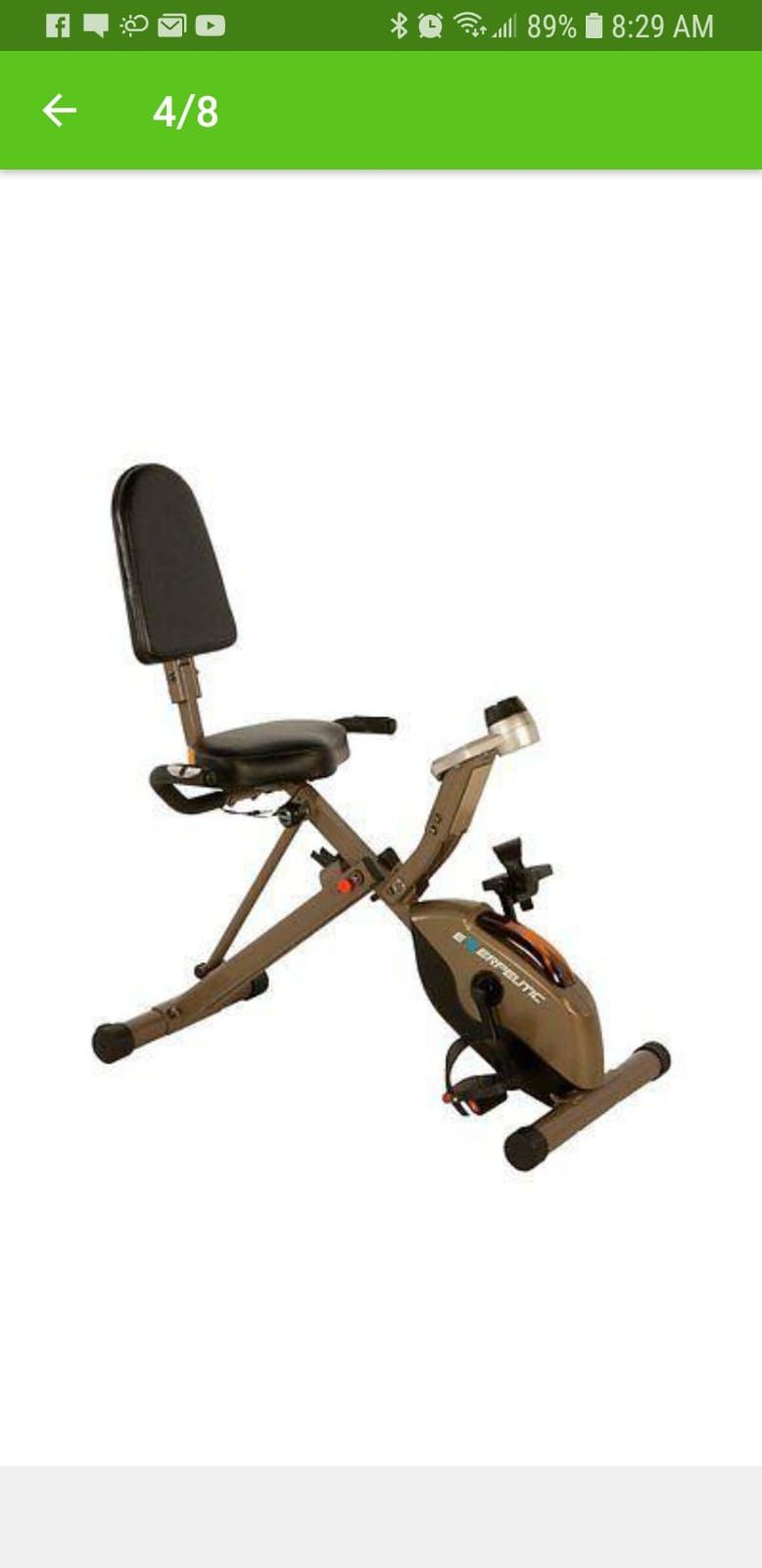 Folding Exercise Bike