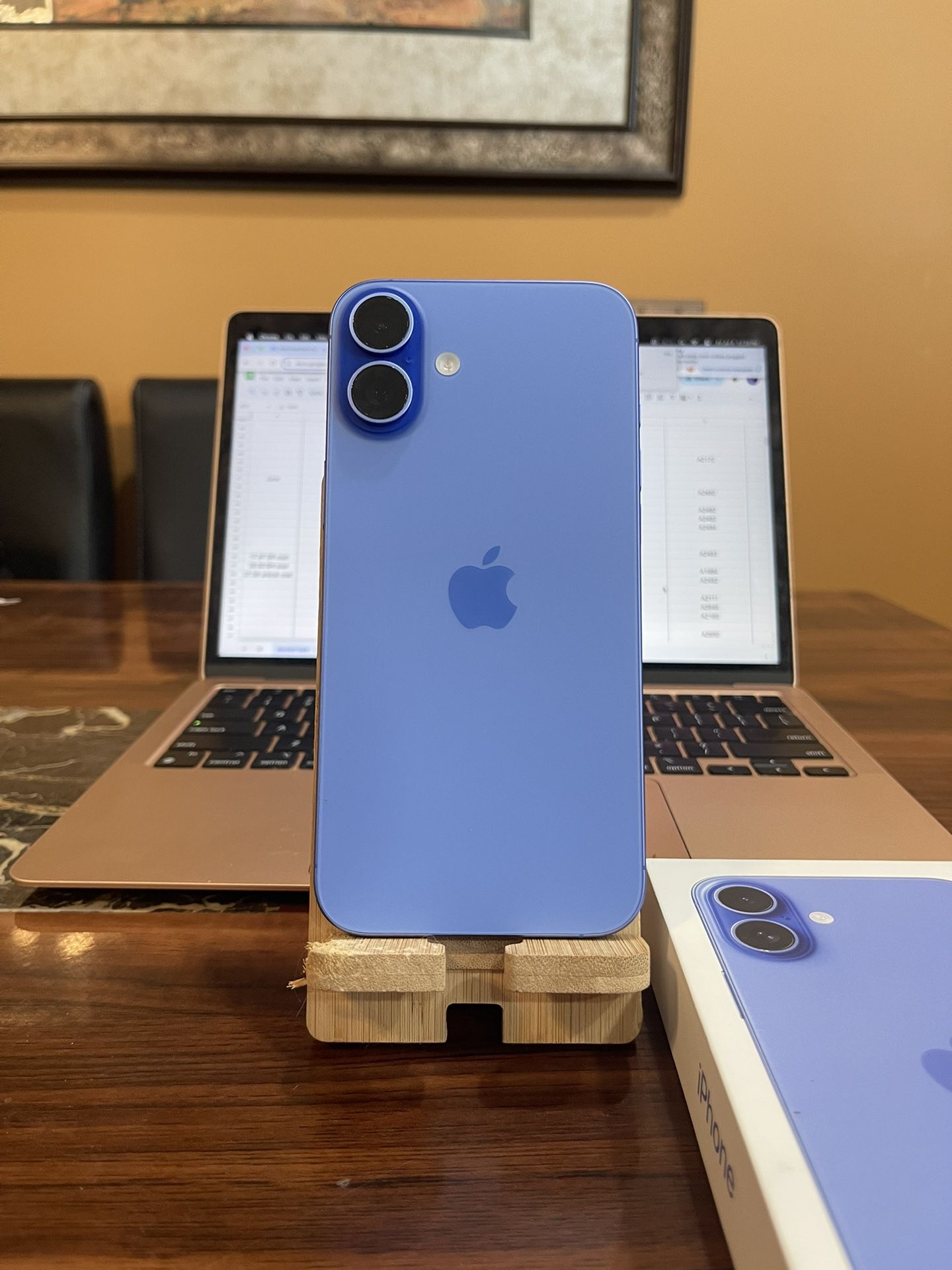 iPhone 16 Plus – 128GB – Blue – Unlocked – A3882 – Brand New Open Box