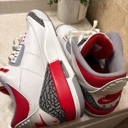Jordan 3 “Fire Red”