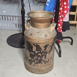 Brass Milk Can 