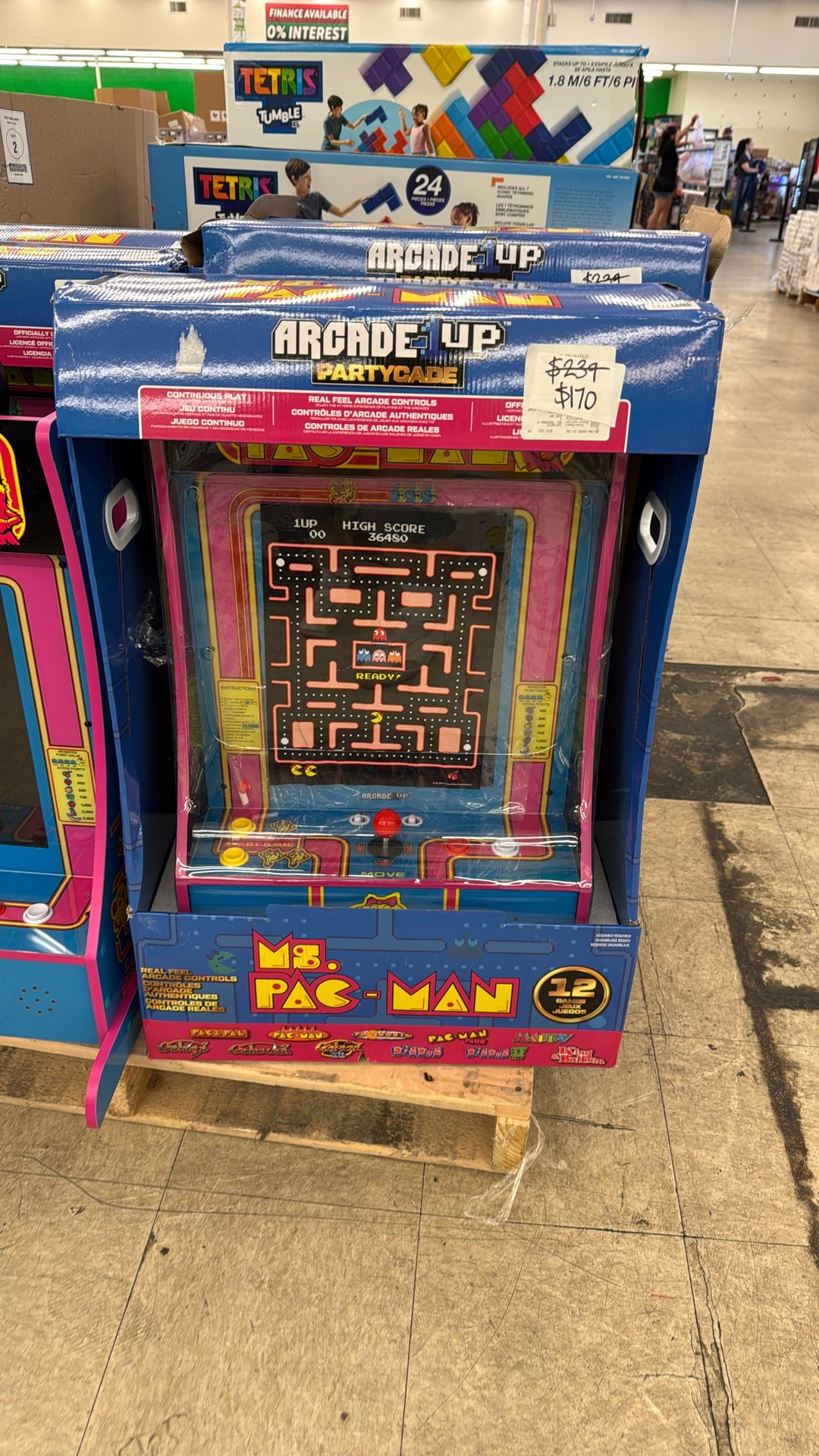 Ms.pac Man Arcade