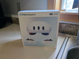 Meta Quest 3,  All-in-one, VR Headset,512GB - Like New in Box (Barely Used!)