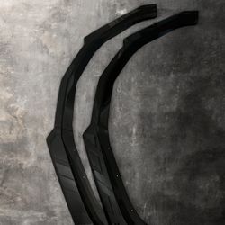 Glossy Black Front Lip Compatible with 2016-2024 Chevy Camaro LT LS RS SS