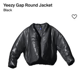 Yeezy Gap Round Jacket Black Size M