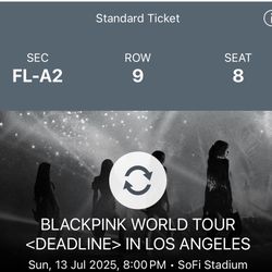 BLACKPINK FLOOR WORLD TOUR TICKETS