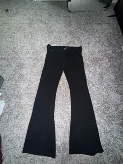 Pink/VS fold over leggings