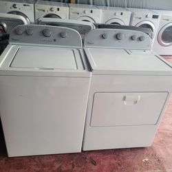 Whirlpool Washer And Dryer Everything Works Great 60 Days Warranty 