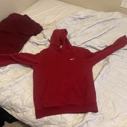 Nike Red Hoodie