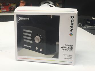 Polaroid retro wireless Bluetooth speaker
