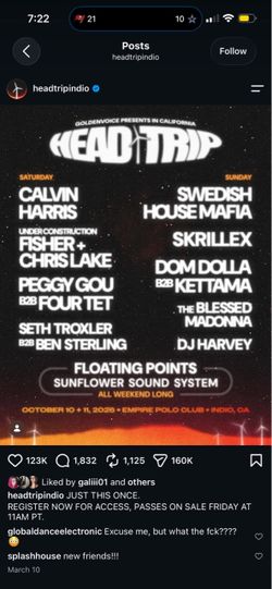 HEADTRIP TICKET 2DAY GA