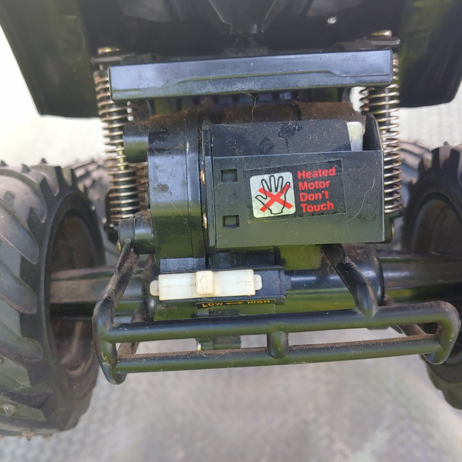 Vintage Radio Shack Intruder RC truck 4x4.