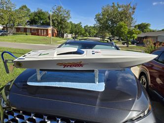 Apache 57". Hull with hardware.  Will Trade for Outrigger Electric.