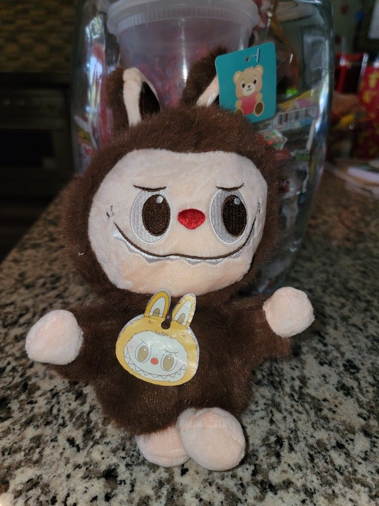 Lububu Brown 9" Plushie Brand New