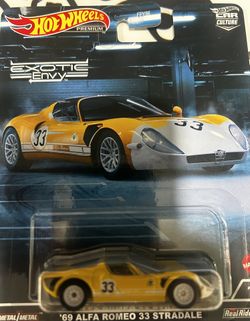 69 Alfa Rome 33 Stradale Hot Wheels Premium 