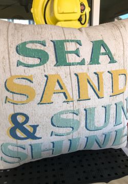 Outdoor decor pillow