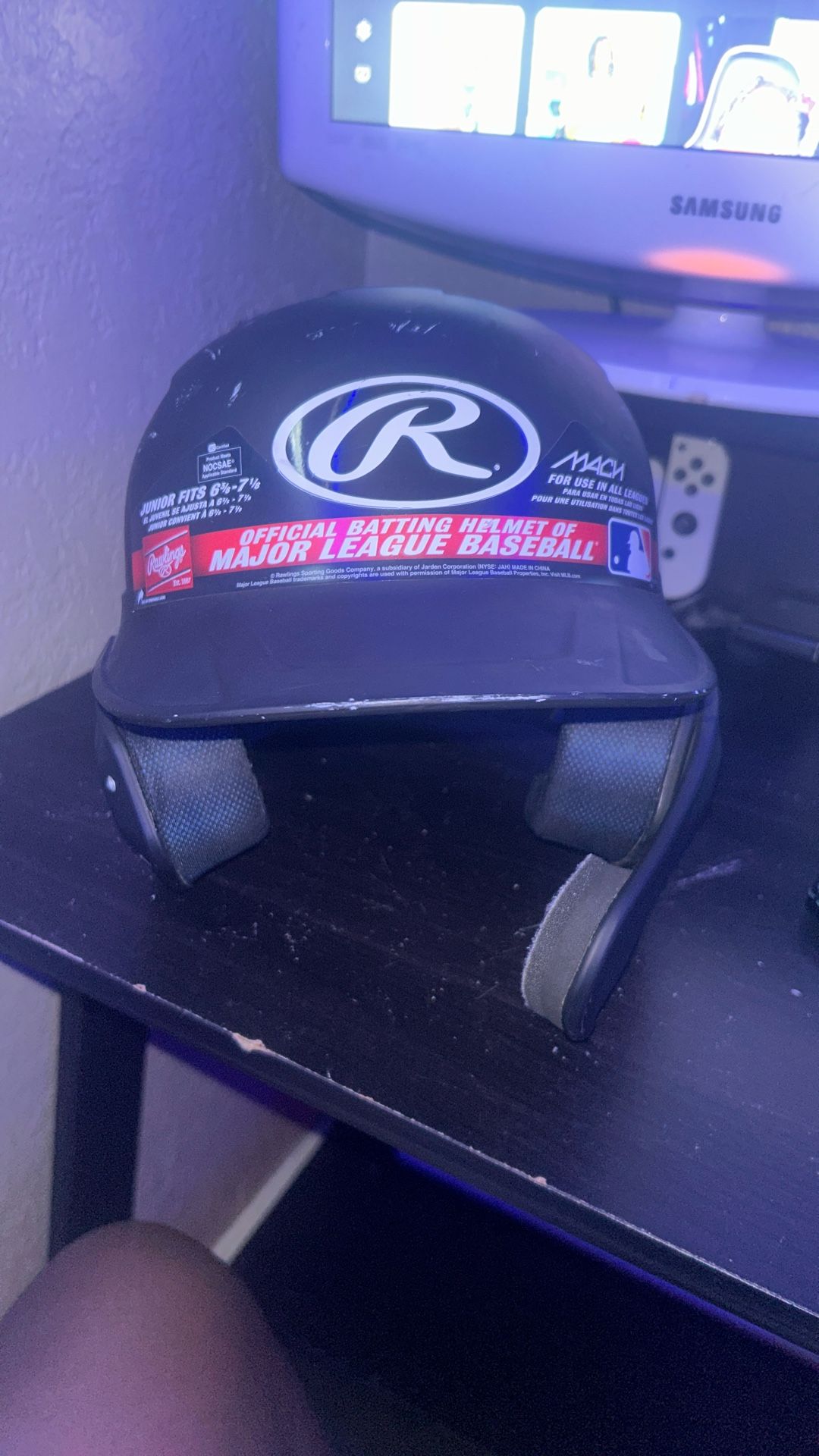 Batting Helmet Junior Fits