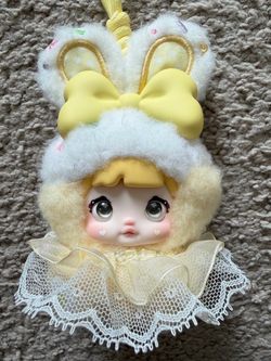 Nommi Baby Sweetheart Bunny Buttercream | Rotatable Eyes