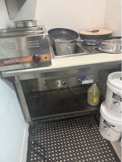 Steam table 3 huecos eléctrica 110 volts