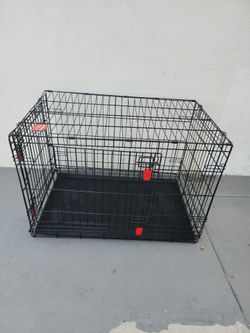 Folding Wire Dog Crate with Tray