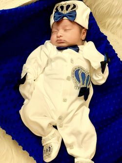 Crown Newborn Outfit- $$ is FIRM