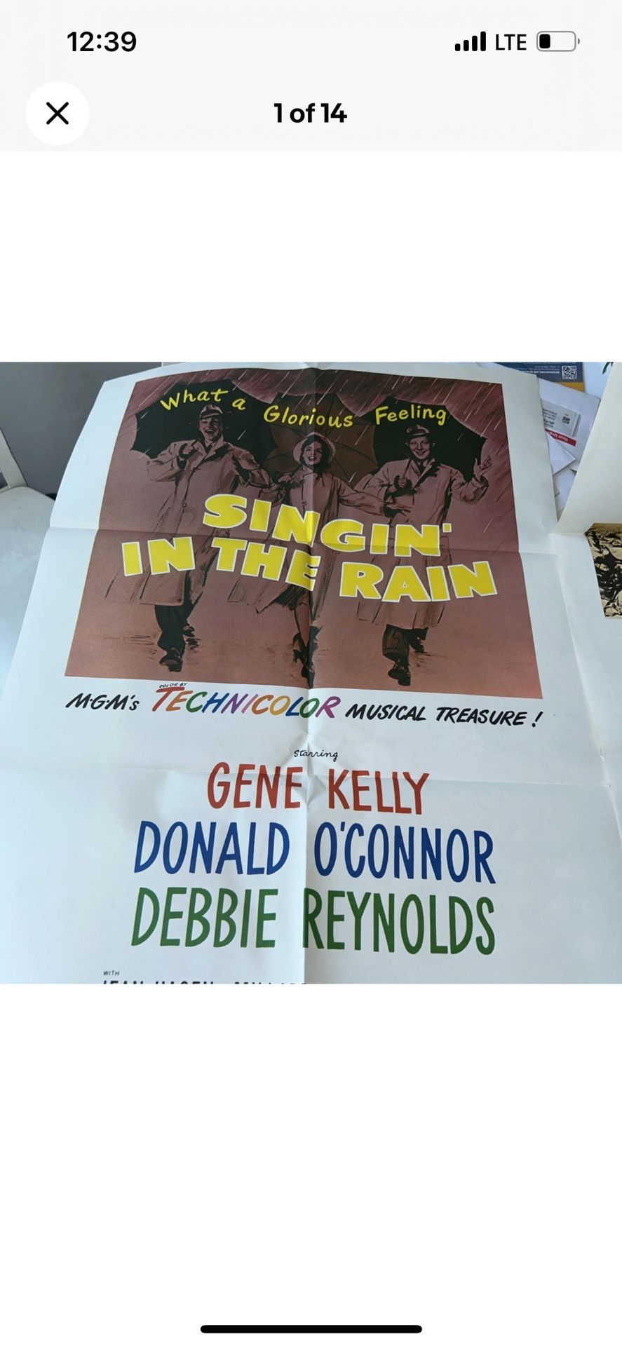 Vintage Original MGM Production Posters