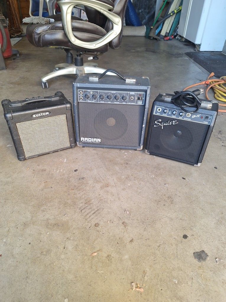 Guitar Amps $80 ALL 3
