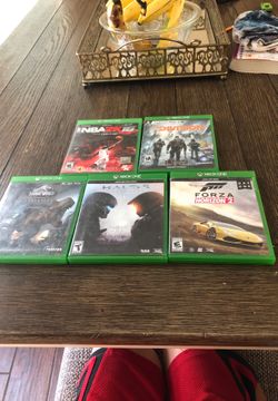 xbox one games used willing to trade what ugot