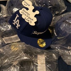 Supreme Dodgers Fitted Hat