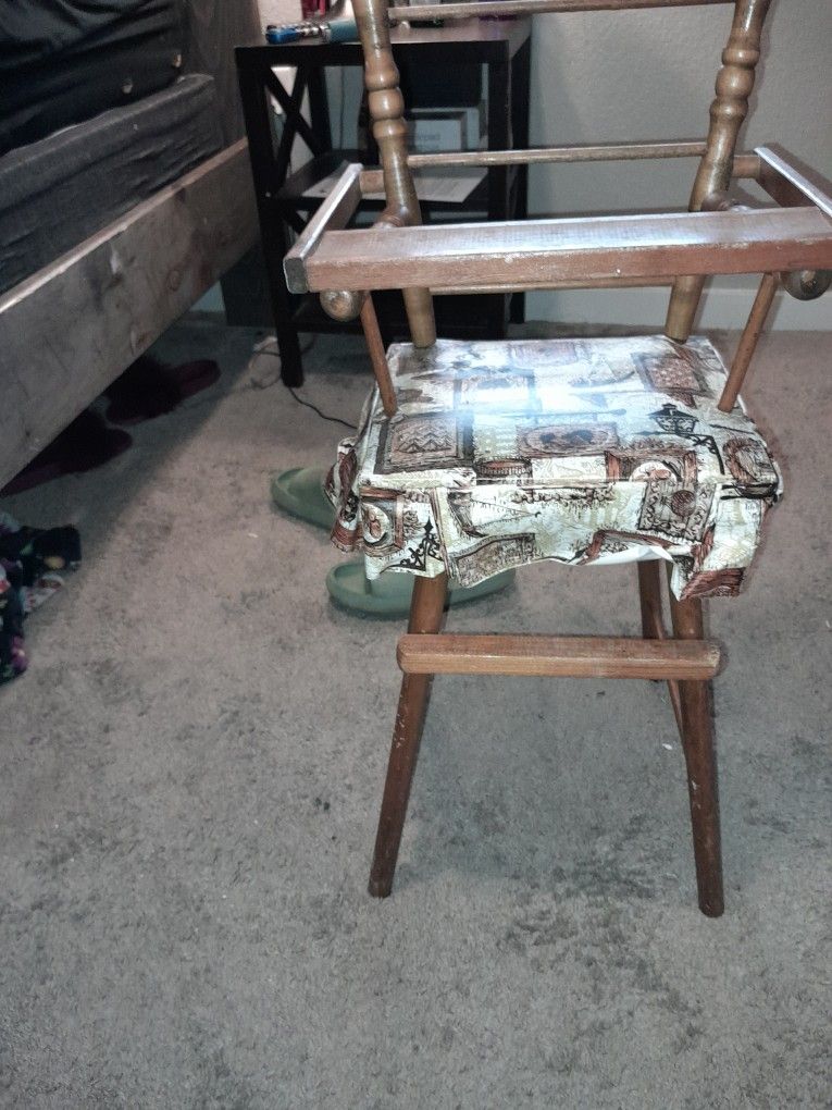 Antique High Chair