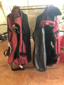Two duffle bags