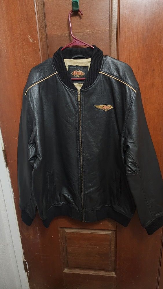 Men's Harley Davidson 120th Anniversary Leather Jacket