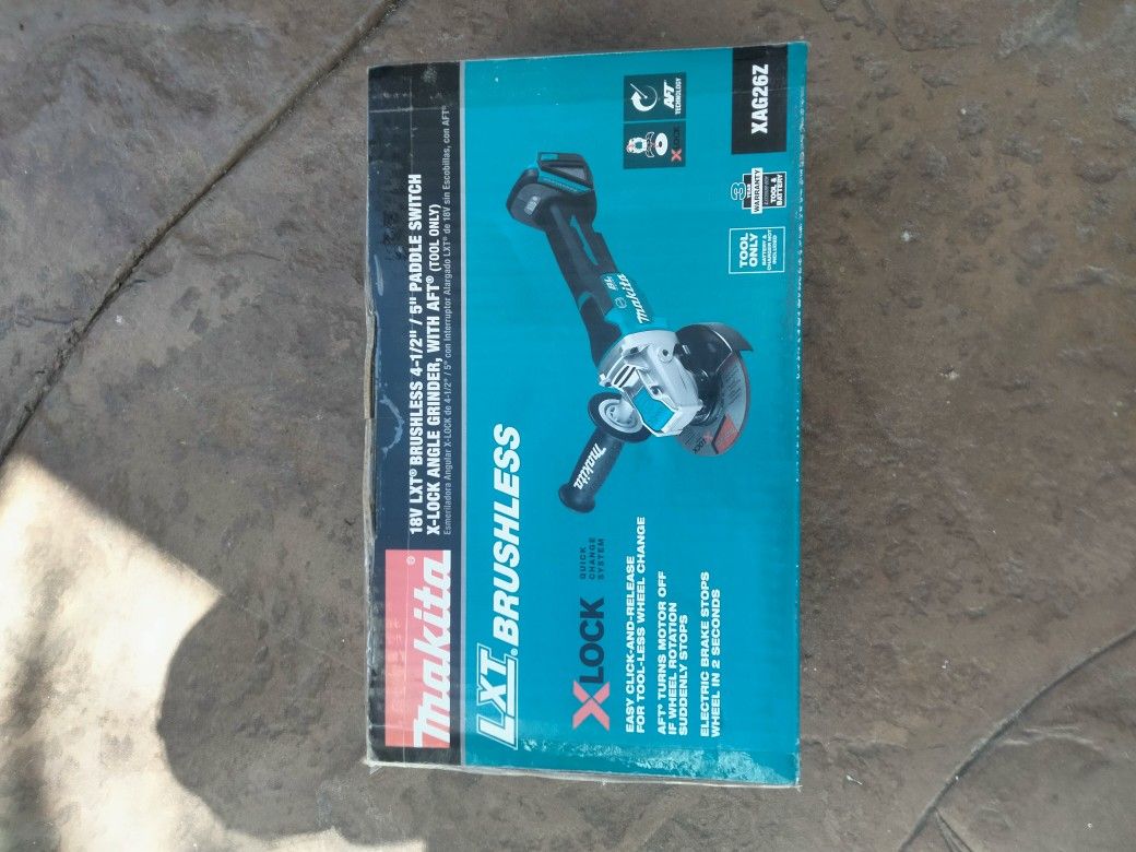 Makita 18v Grinder Tool Only New