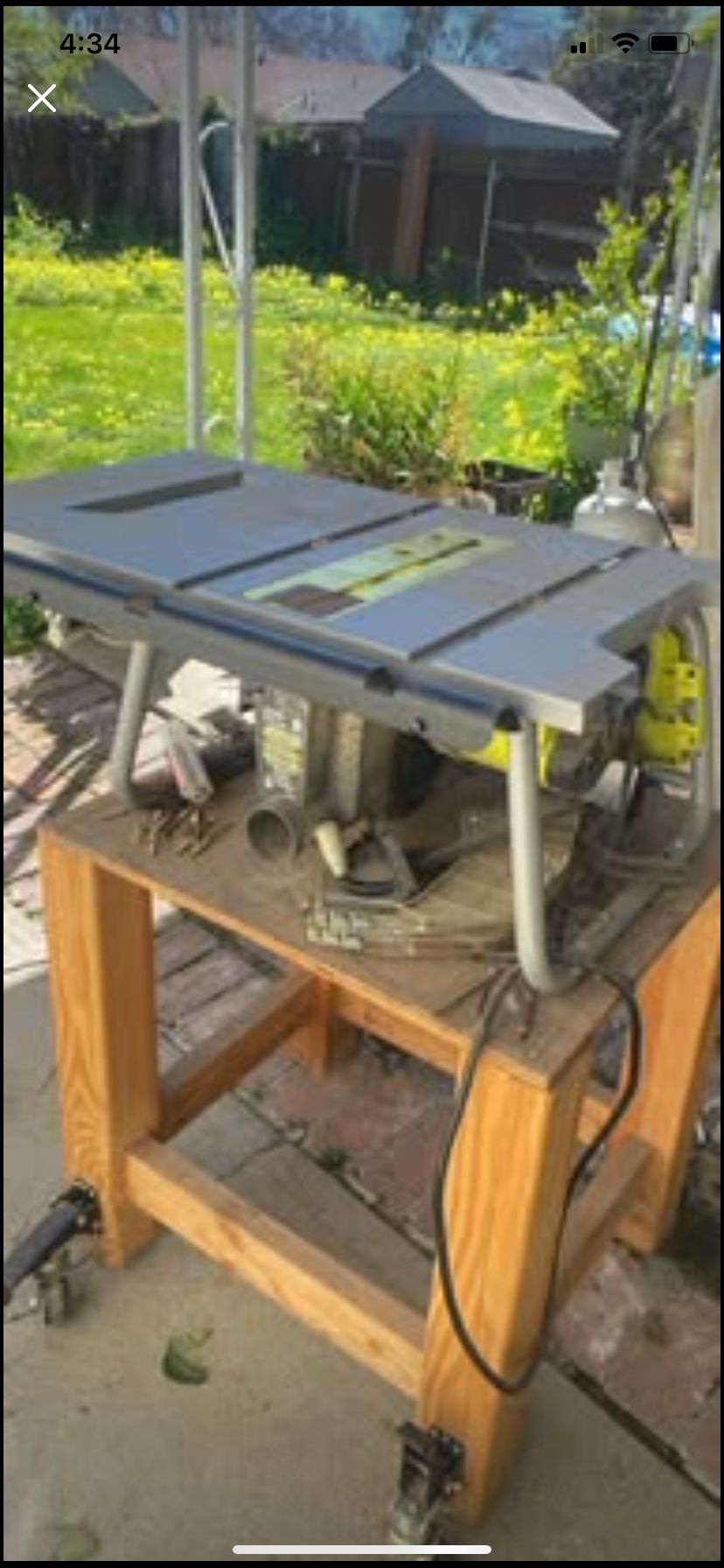 Ryobi Table Saw