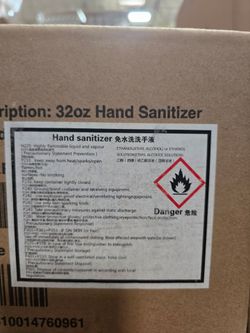Free hand sanitizer