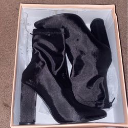 Black Heeled Boots