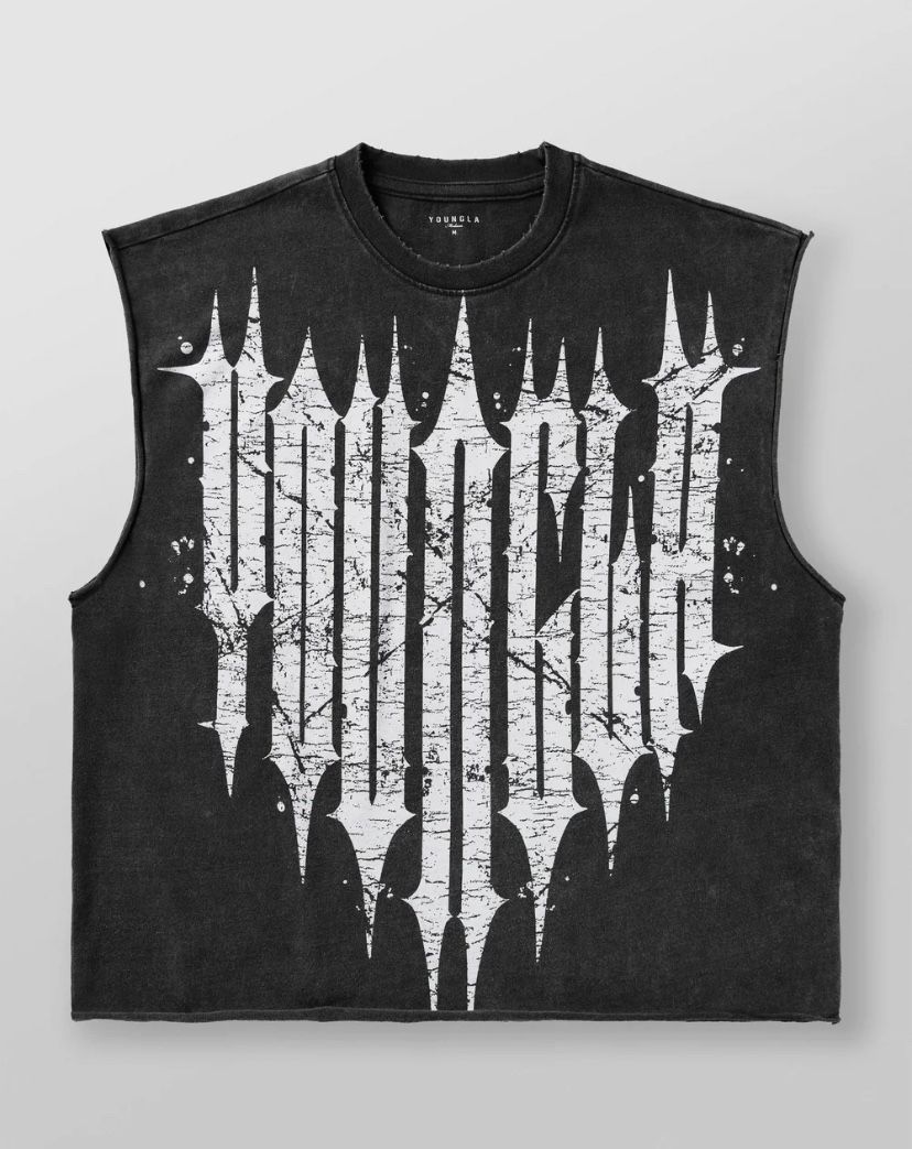 Young LA T-raw Cut Tank 