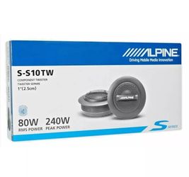 alpine tweeters