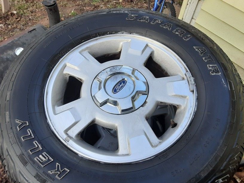 17" Ford F150 Original Rims & Tires Set