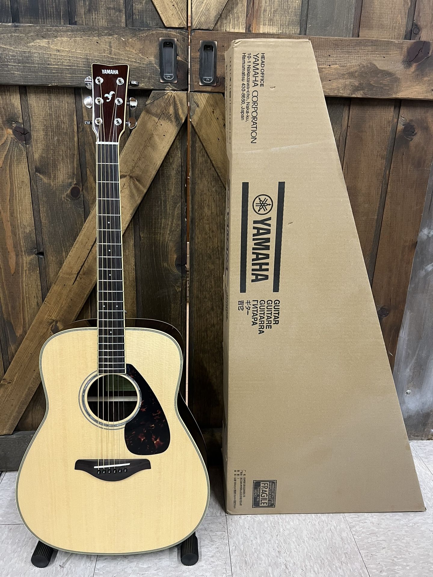 Yamaha FG830 Acoustic Guitar *4212