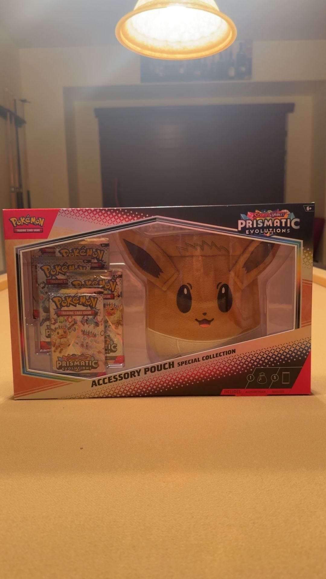 Pokémon Trading Card Game: Scarlet & Violet—Prismatic Evolutions Accessory Pouch Special Collection (New)