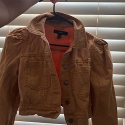 Mustard yellow Jean jacket