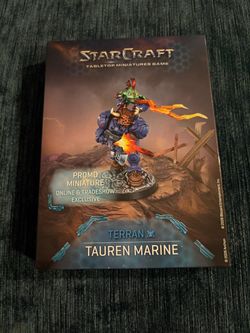 Blizzcon 2026 Exclusive StarCraft Promo Terran Tauren Marine Miniature