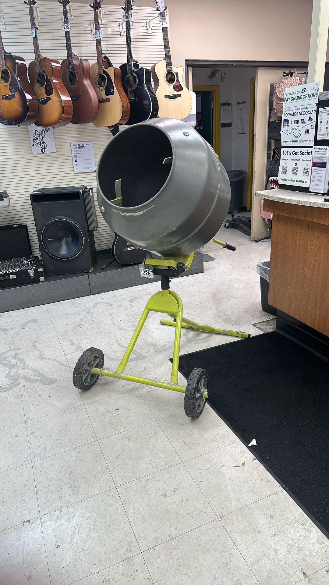 Ryobi Concrete Mixer