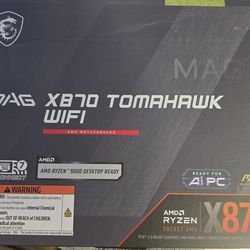 Msi x870 tomohawk AMD motherboard