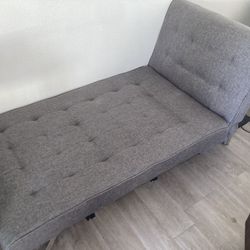 Elvia Grey Chaise Lounger