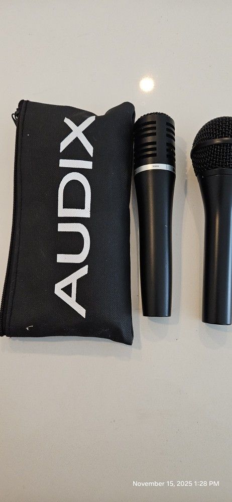 Audix OM-2 and DR-GX1 XLR Microphone